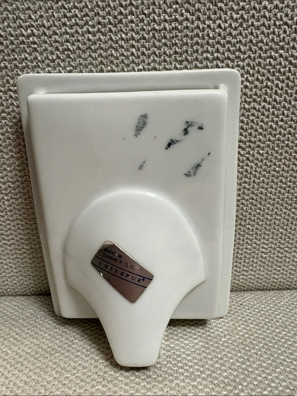 Interpur white porcelain